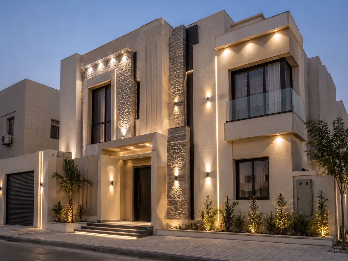 A villa after renovation by RenovatKSA in Riyadh